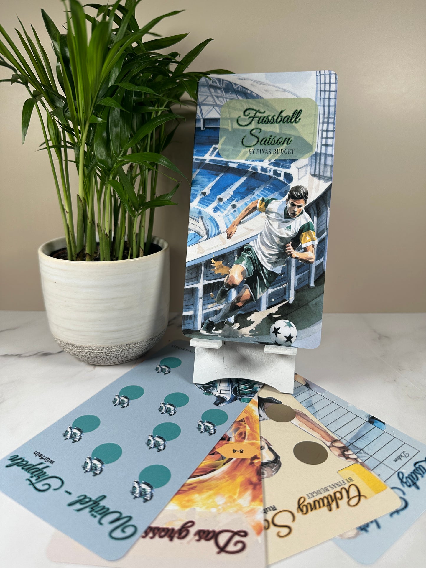 Bingo "Fussball" mit Zusatzkarten