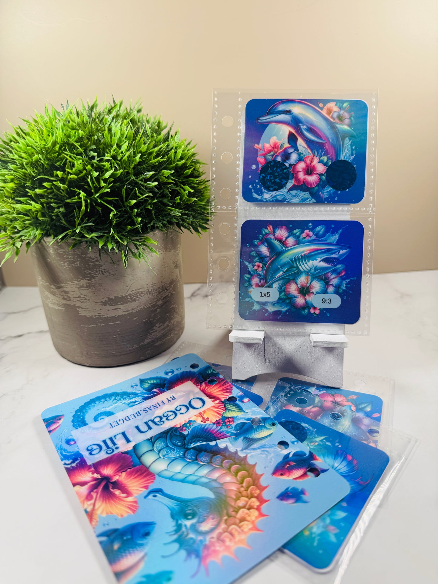 A7 Challenge Set Ocean Life Holografisch