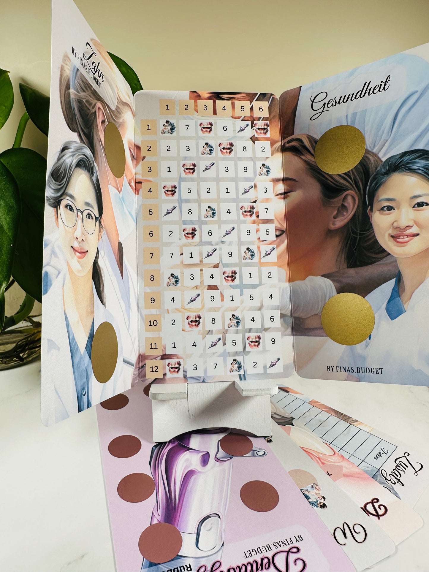 Challenge Bingo "Zahn Gesundheit"