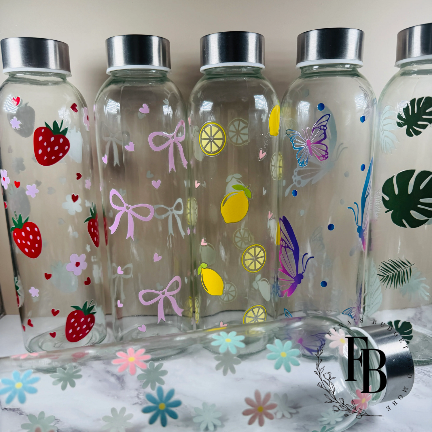 Glas Flaschen (UV DTF)