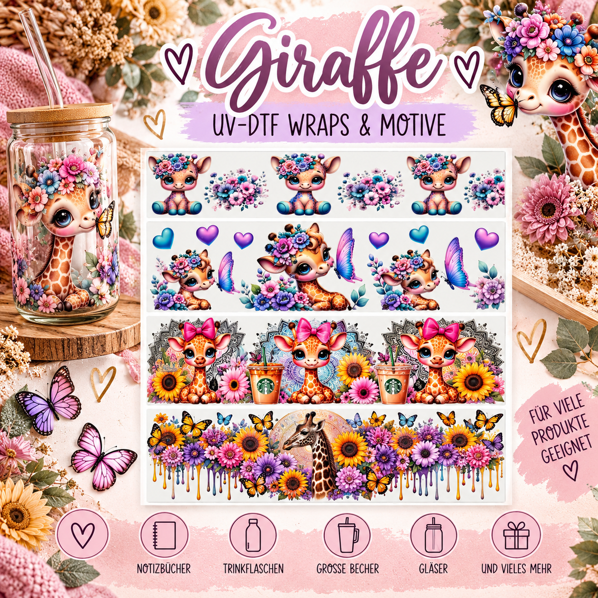Giraffe – UV-DTF Wraps & Motive (Kopie)
