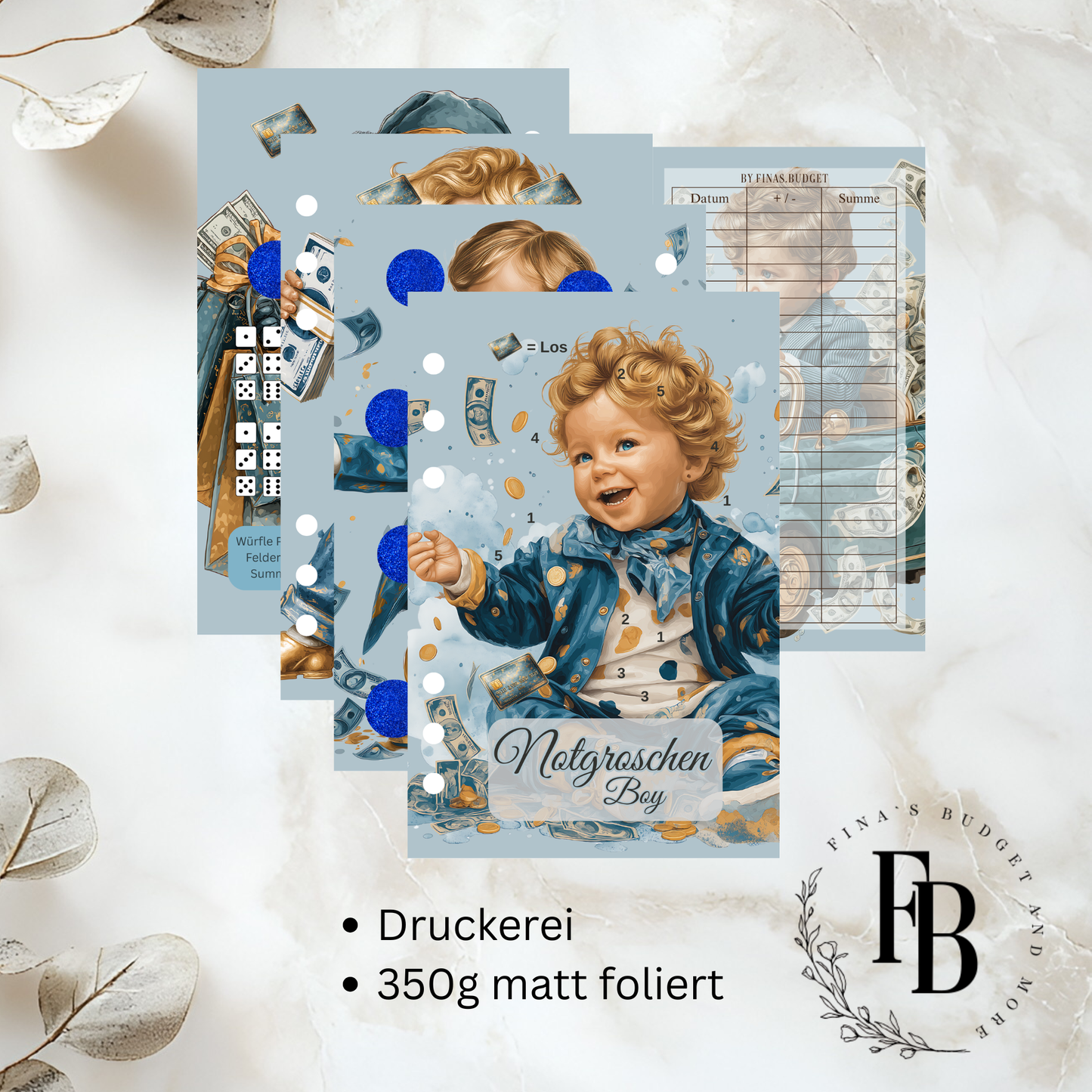 Challenge Notgroschen " Boy"