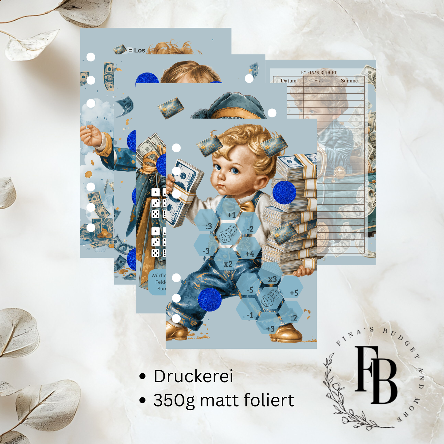 Challenge Notgroschen " Boy"