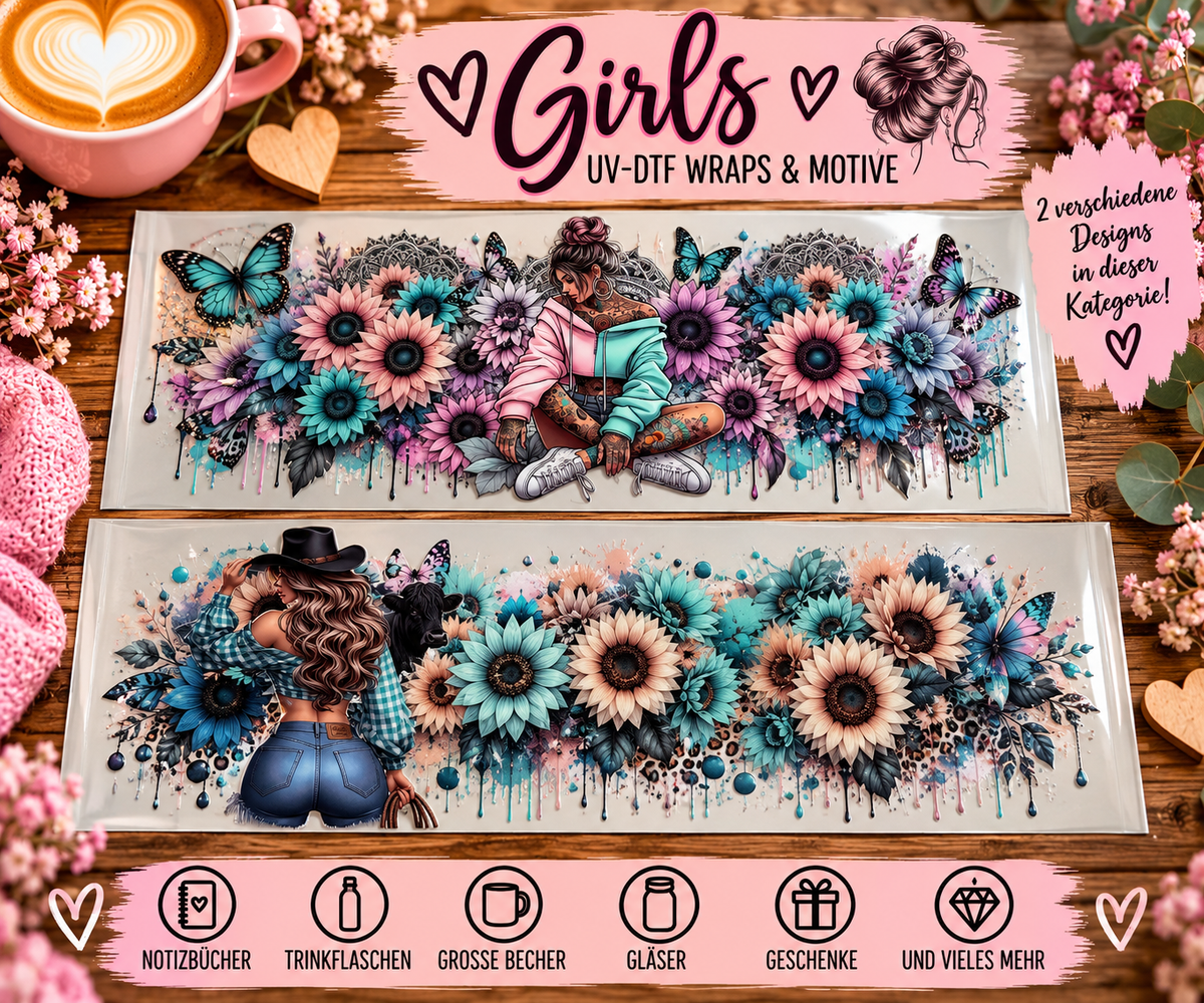 Girls – UV-DTF Wraps & Motive