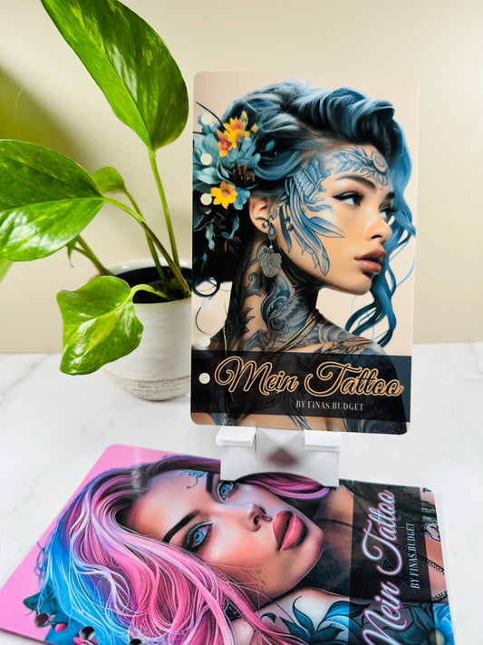 Deckblatt A6 laminiert "Tattoo
