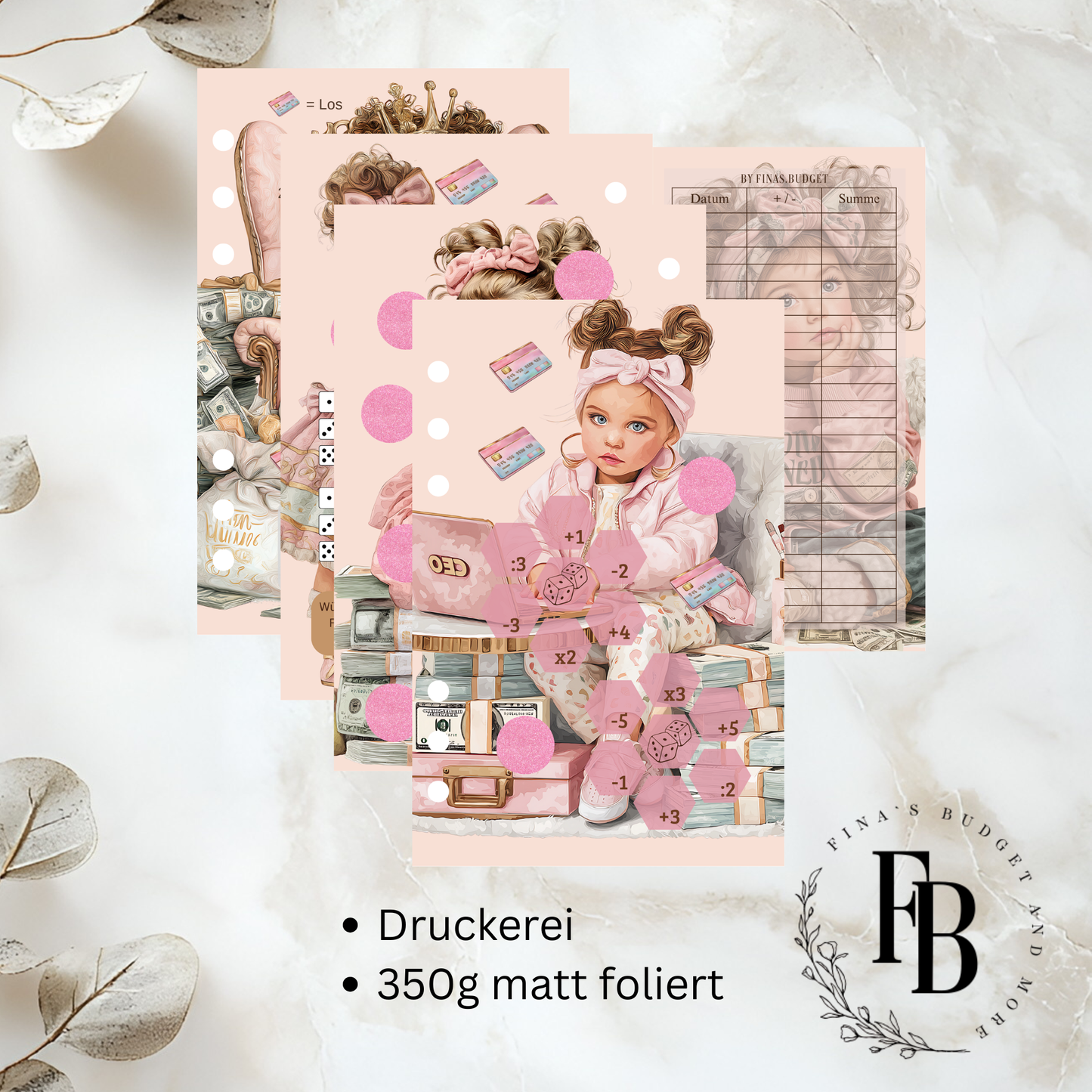 Challenge Notgroschen " Girl "