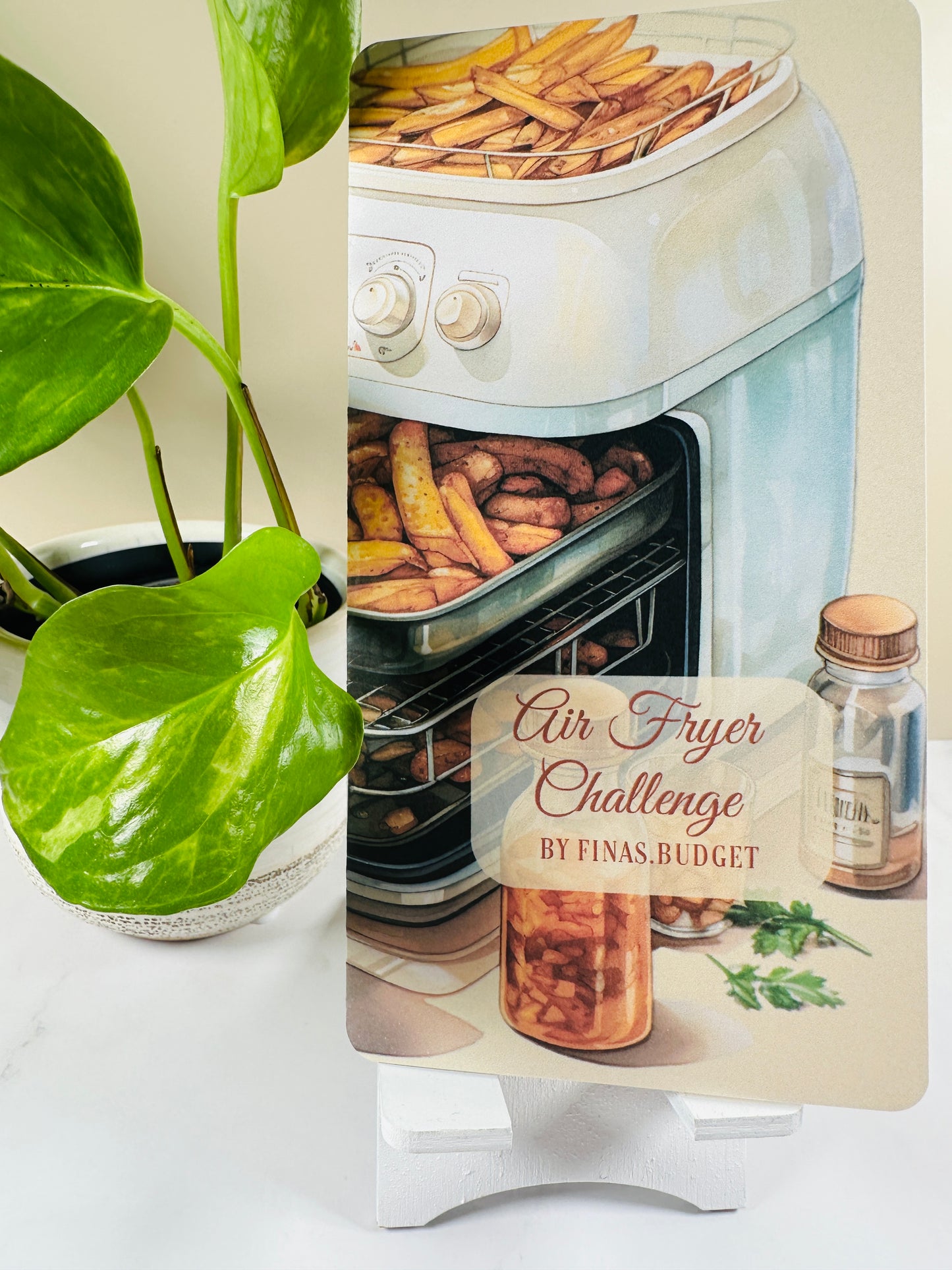 Air Fryer 2er Klappkarte