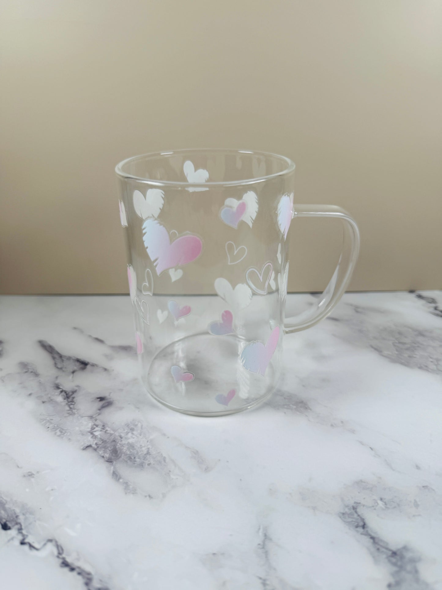 Teeglas Klein "Verschiedene Designs"