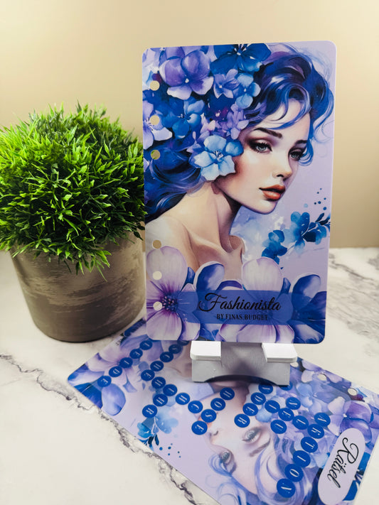 Challenge Spar Rätsel "Violett Fashion" zum einheften A6