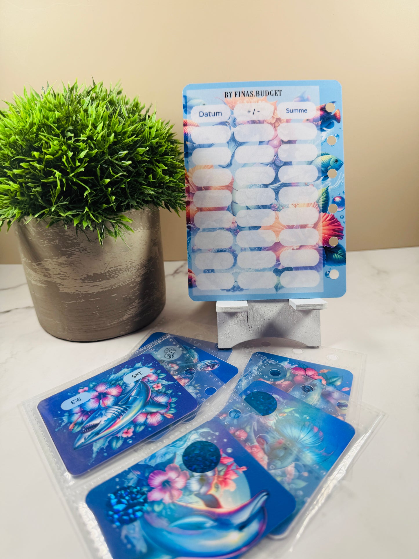 A7 Challenge Set Ocean Life Holografisch