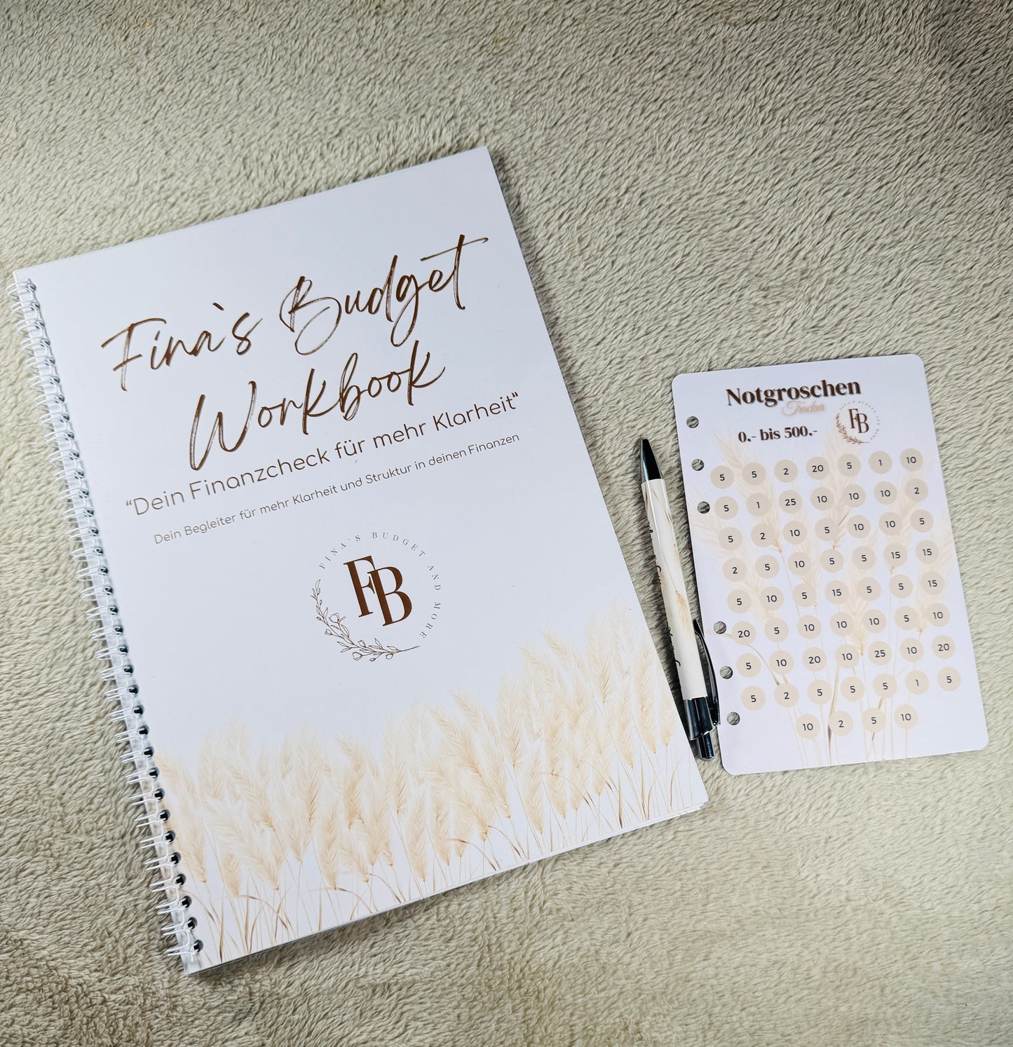 Fina’s Budget Workbook – Dein Finanzcheck für mehr Klarheit