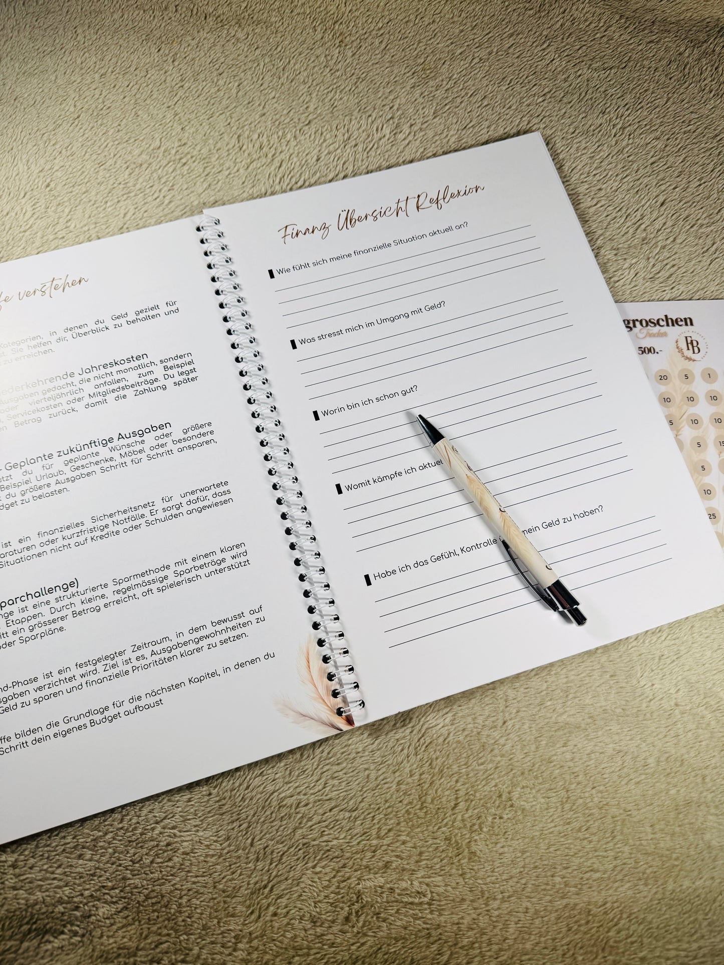 Fina’s Budget Workbook – Dein Finanzcheck für mehr Klarheit