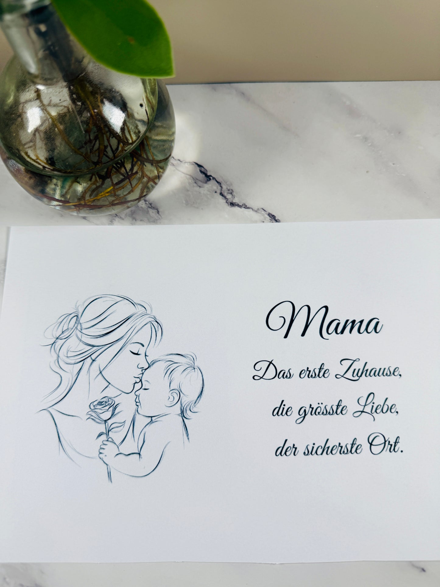 Trinkglas "MAMA"