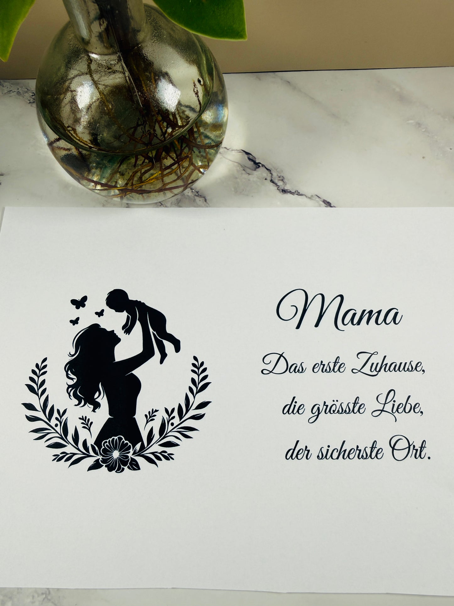 Trinkglas "MAMA"