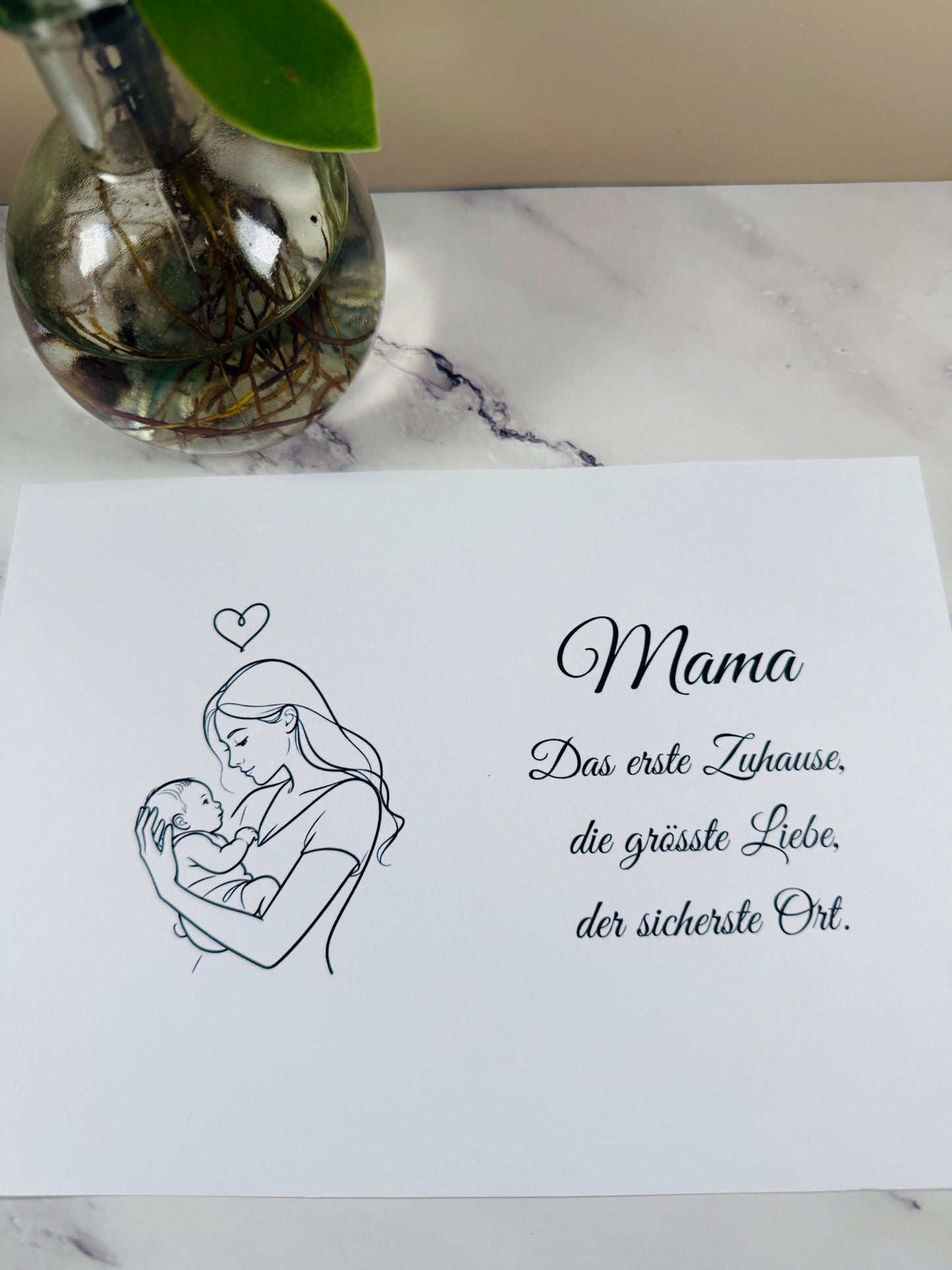 Trinkglas "MAMA"