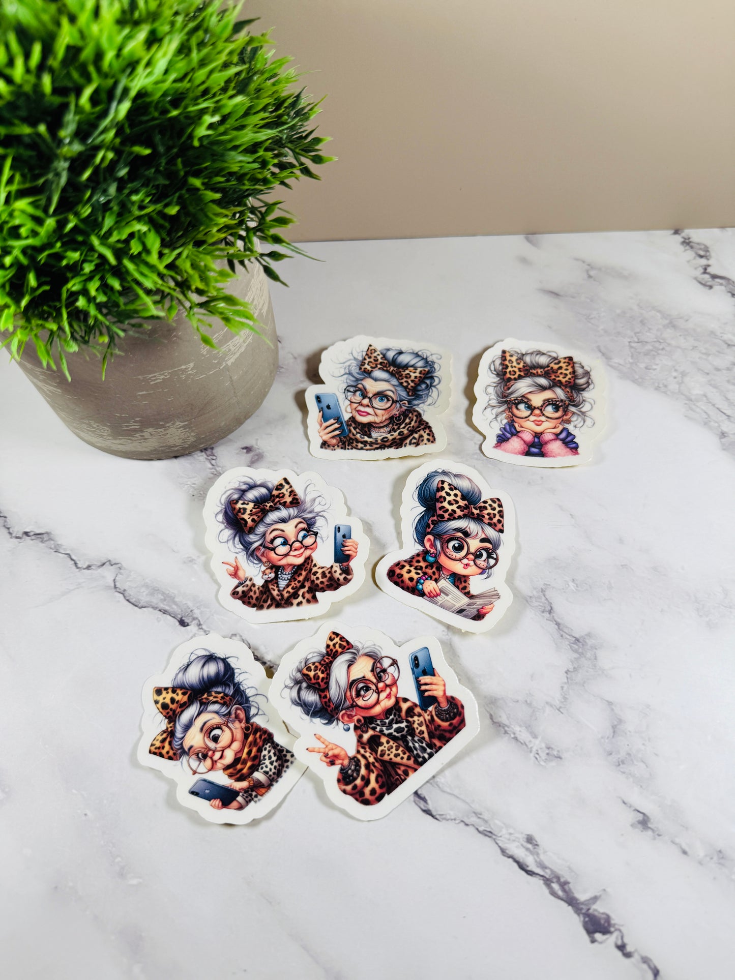Sticker-Set – Leo Omas