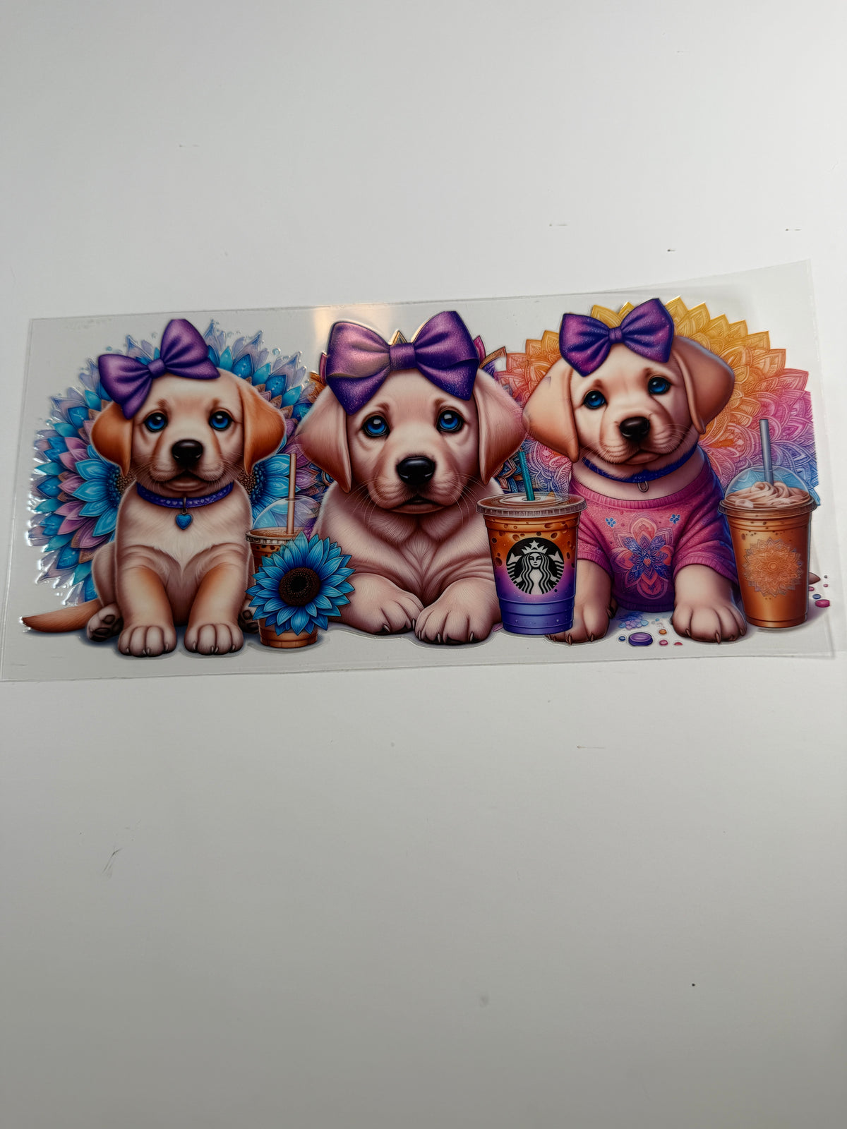 Kaffee Hunde – UV-DTF Wraps & Motive