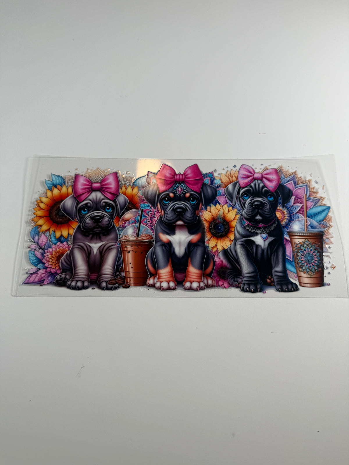 Kaffee Hunde – UV-DTF Wraps & Motive