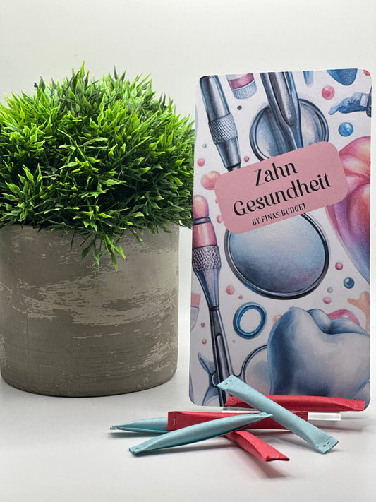 Zahn Gesundheit Klappkarte