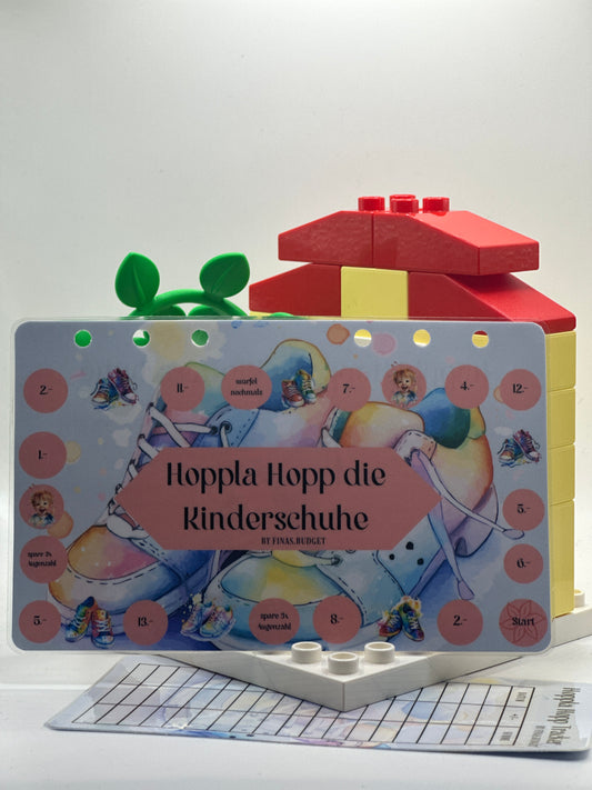 Sparspiel "Hoppla Hopp Kinderschuhe"