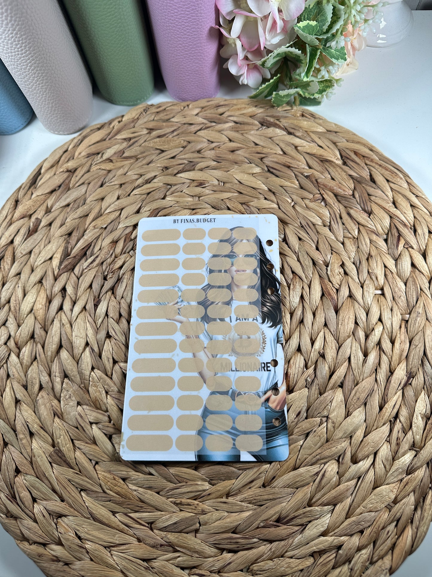 Frau Notgroschen / Rücklagen Deckblatt A6