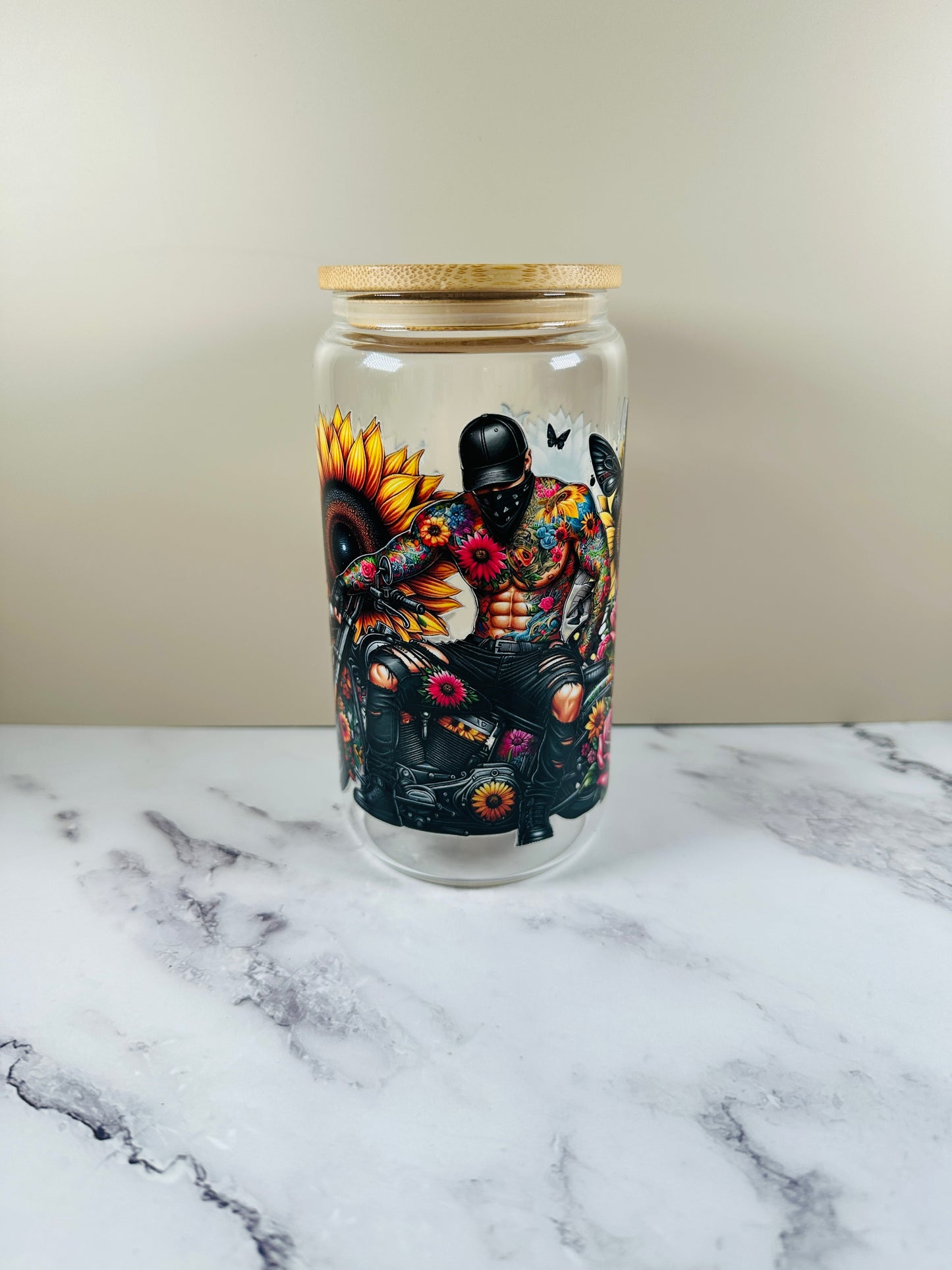 Trinkglas "Verschiedene Designs"