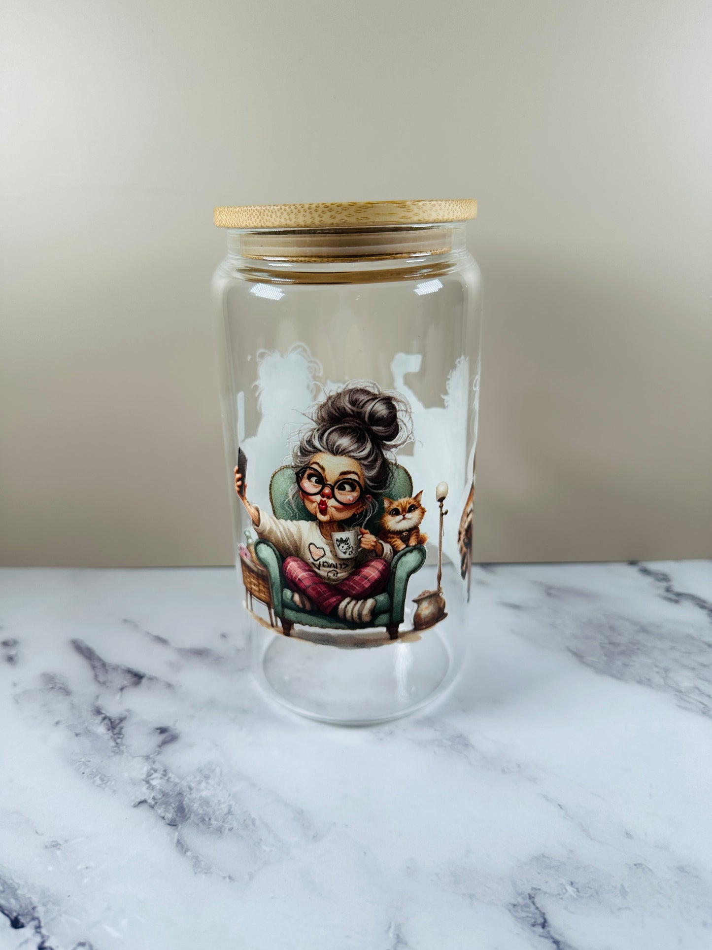 Trinkglas "Verschiedene Designs"