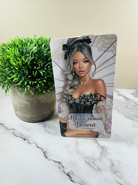 Meine neuen Dessous 3er Klappkarte