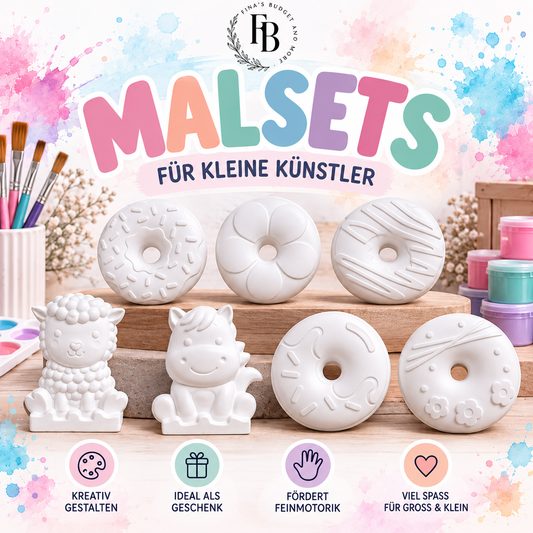 Kindermalset Einzel Figuren
