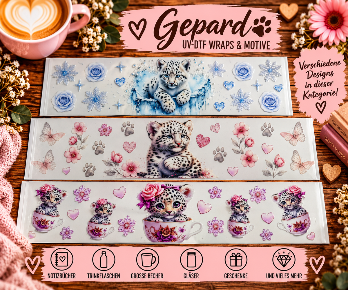 Gepard – UV-DTF Wraps & Motive